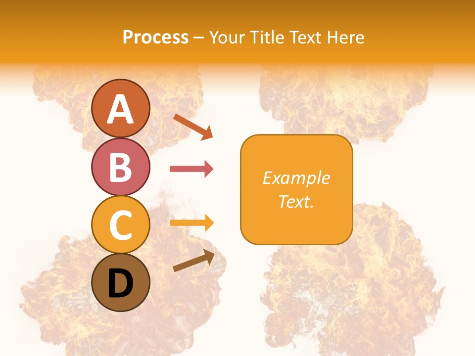 Pattern Barbecue Wall PowerPoint Template