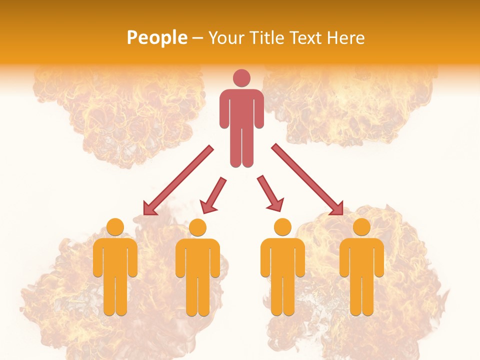 Pattern Barbecue Wall PowerPoint Template