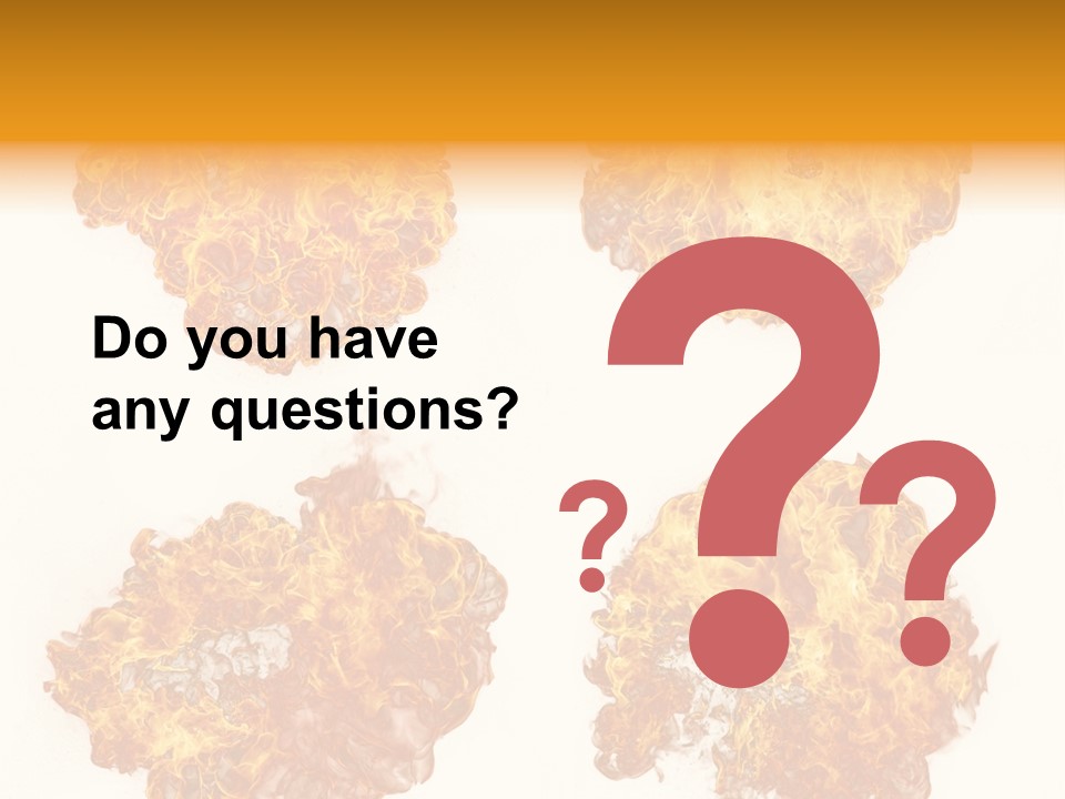 Pattern Barbecue Wall PowerPoint Template