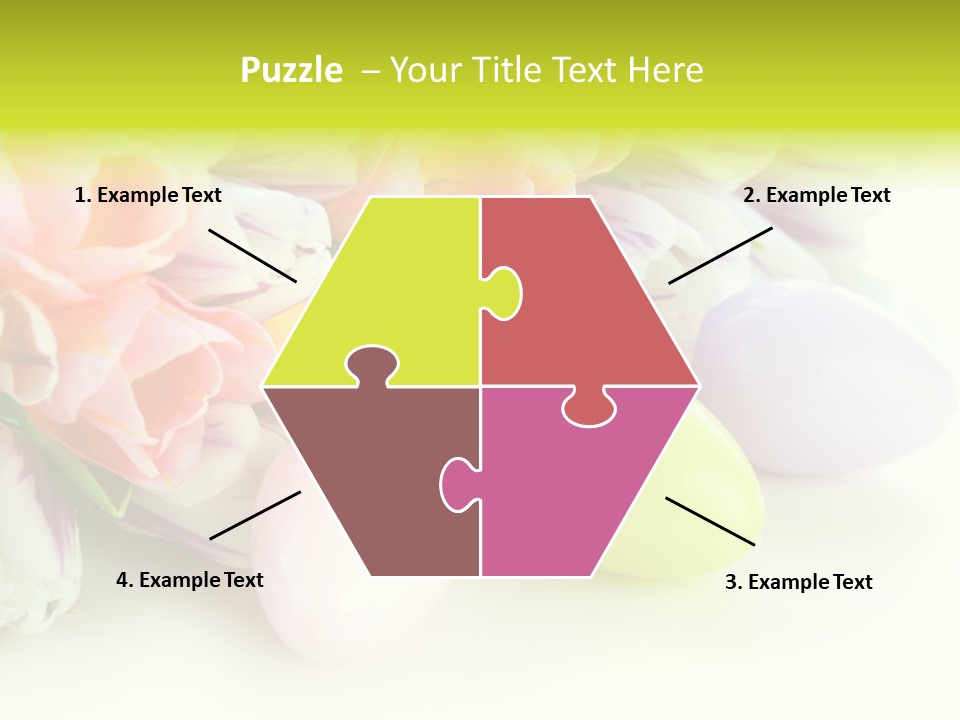 Violet Pink Fresh PowerPoint Template