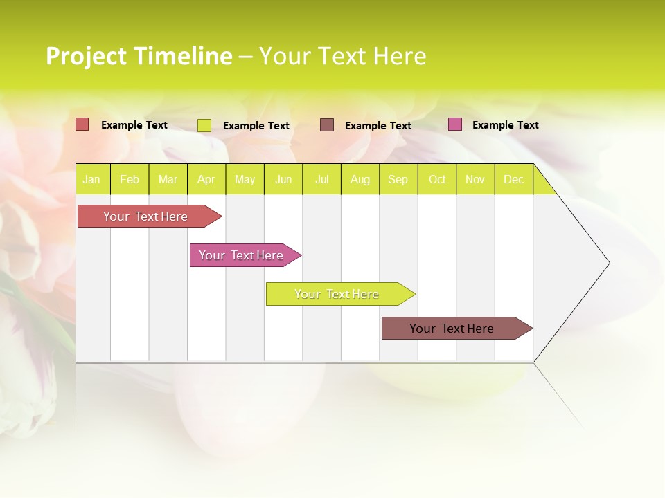 Violet Pink Fresh PowerPoint Template