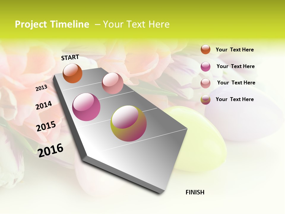 Violet Pink Fresh PowerPoint Template