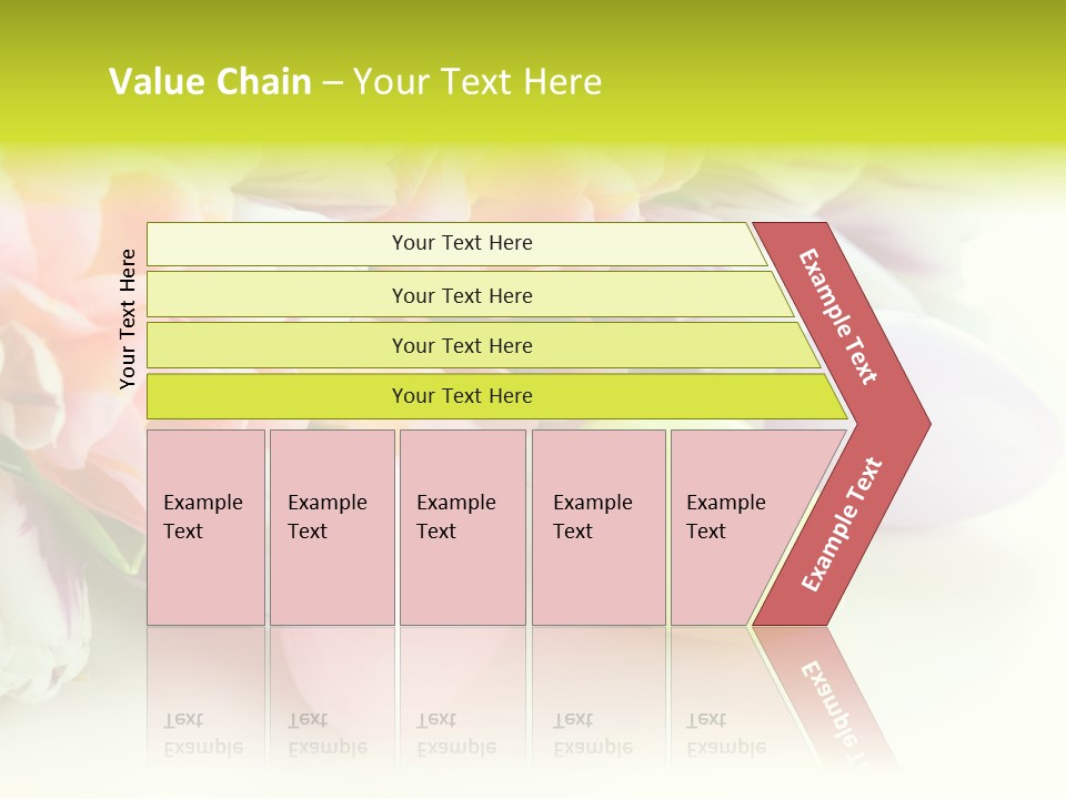 Violet Pink Fresh PowerPoint Template