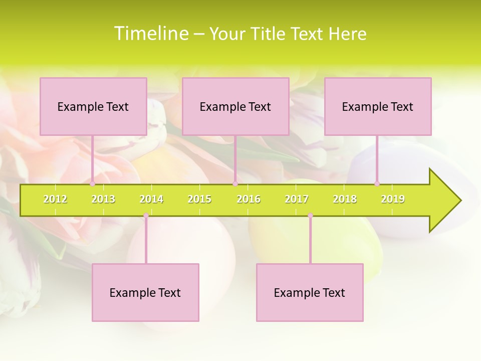 Violet Pink Fresh PowerPoint Template