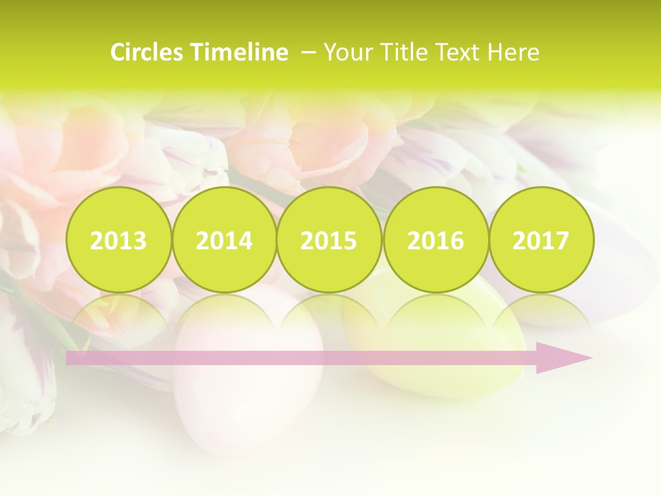 Violet Pink Fresh PowerPoint Template