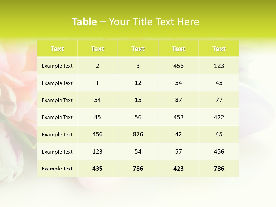 Violet Pink Fresh PowerPoint Template