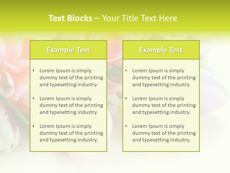 Violet Pink Fresh PowerPoint Template