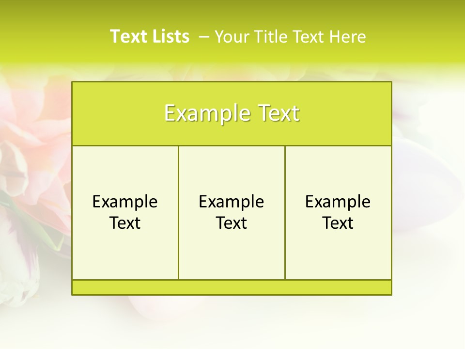 Violet Pink Fresh PowerPoint Template