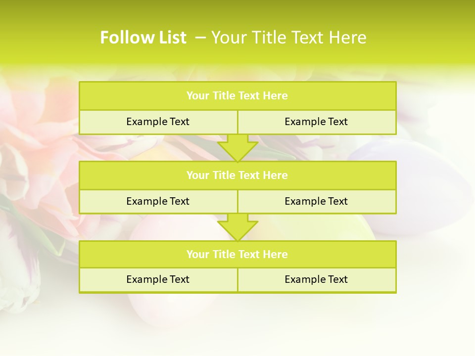 Violet Pink Fresh PowerPoint Template