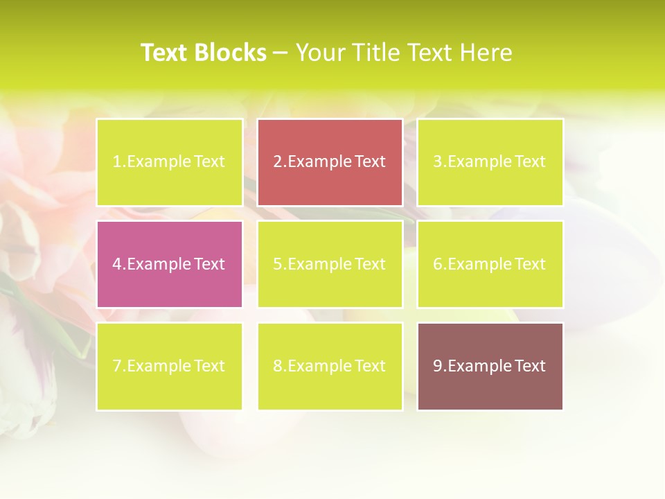 Violet Pink Fresh PowerPoint Template