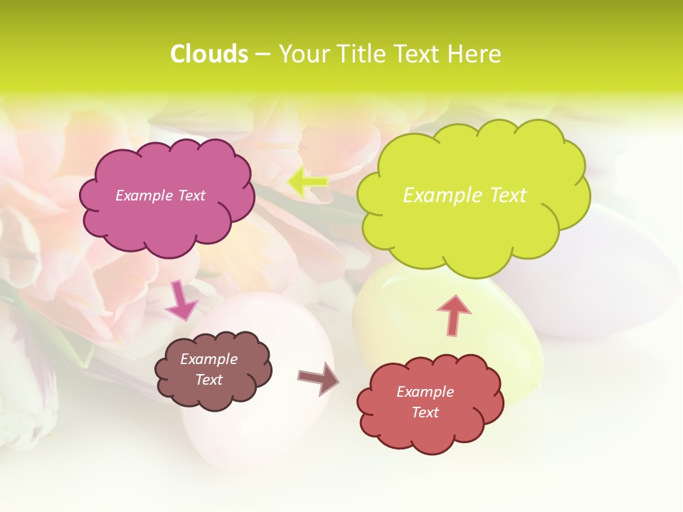 Violet Pink Fresh PowerPoint Template