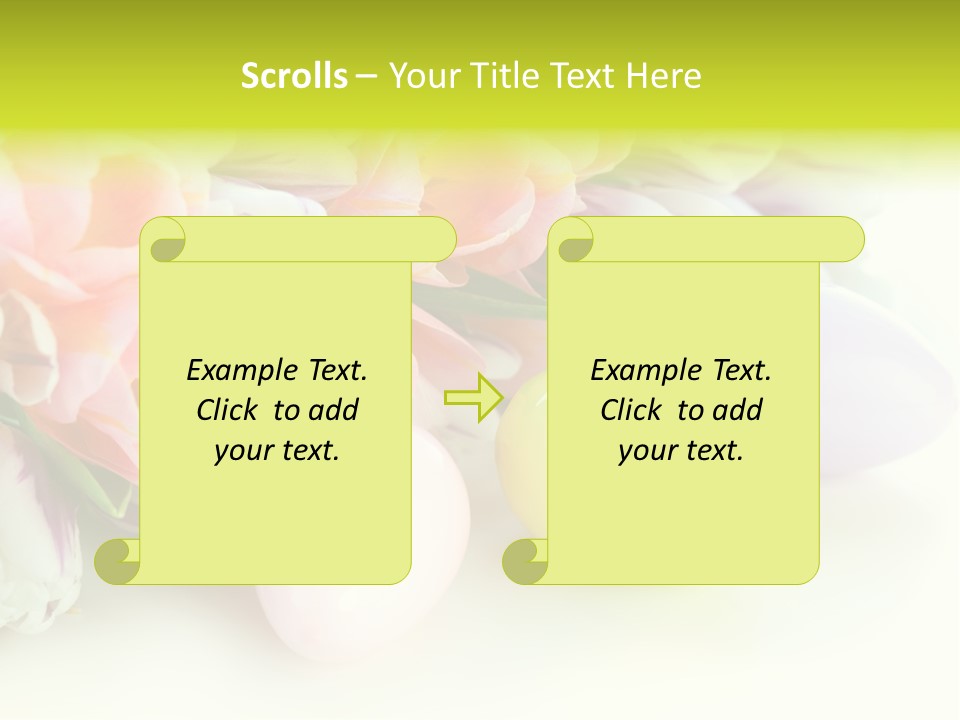 Violet Pink Fresh PowerPoint Template