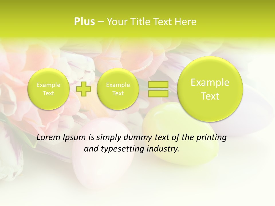 Violet Pink Fresh PowerPoint Template