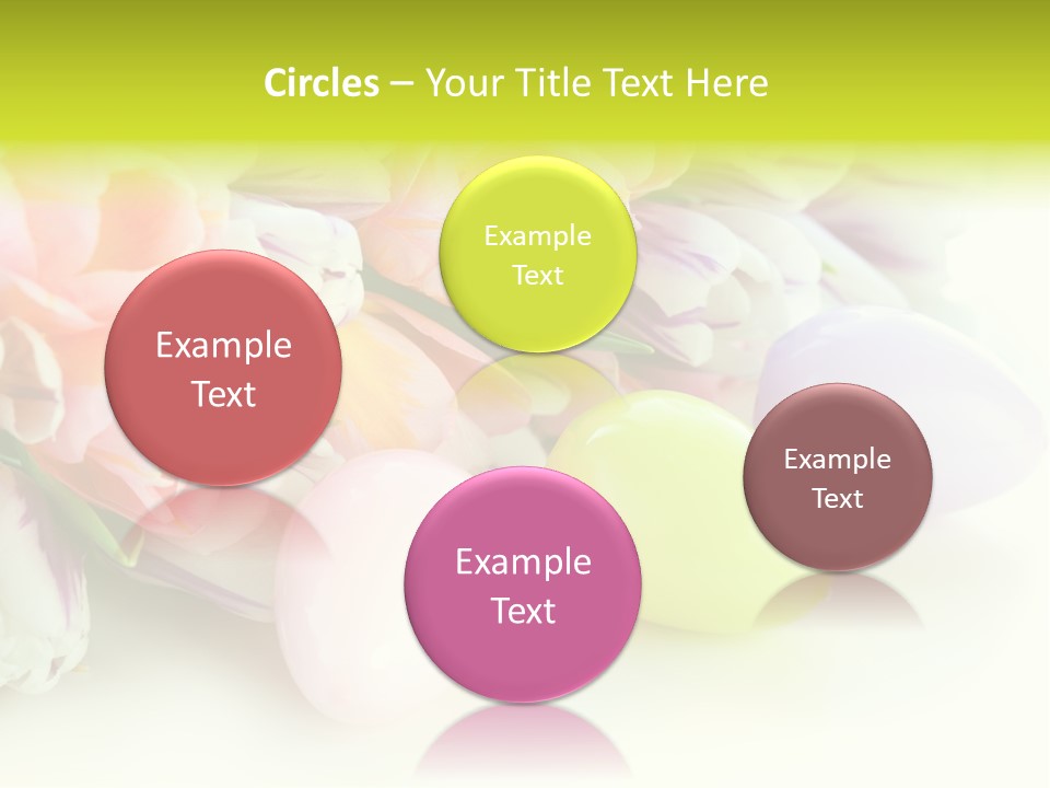 Violet Pink Fresh PowerPoint Template