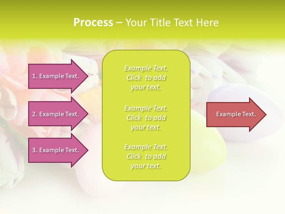 Violet Pink Fresh PowerPoint Template