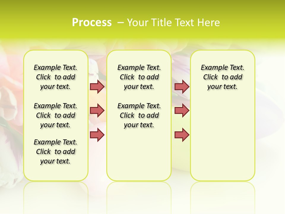 Violet Pink Fresh PowerPoint Template