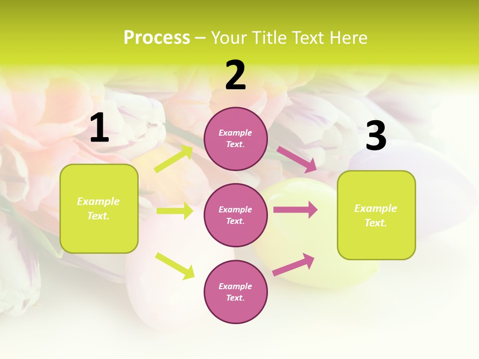 Violet Pink Fresh PowerPoint Template