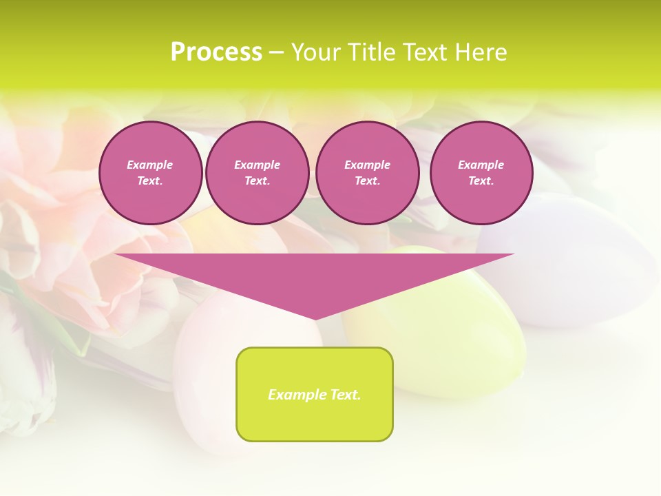 Violet Pink Fresh PowerPoint Template