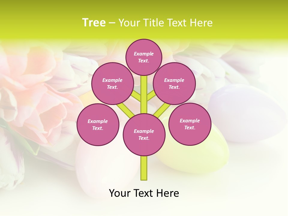 Violet Pink Fresh PowerPoint Template