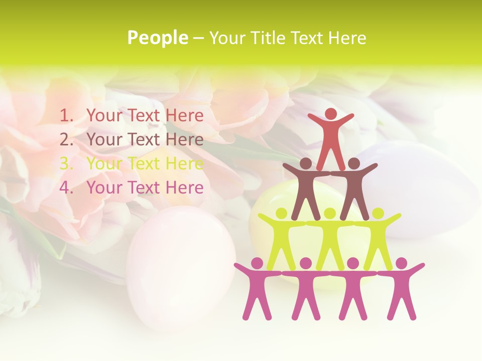 Violet Pink Fresh PowerPoint Template