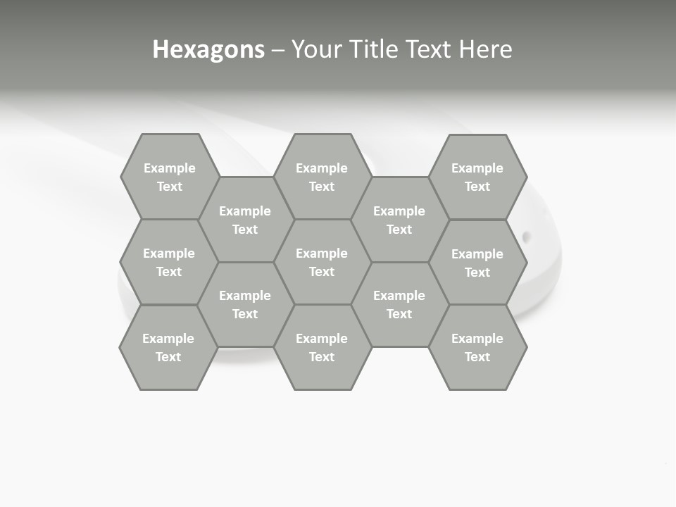 Audio White Earphone PowerPoint Template