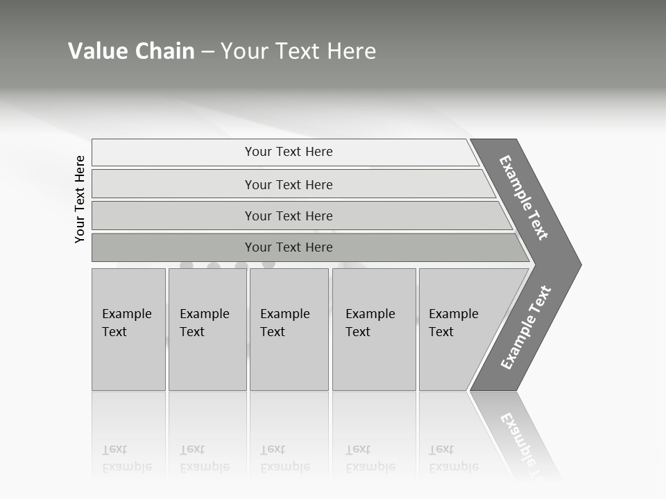 Audio White Earphone PowerPoint Template