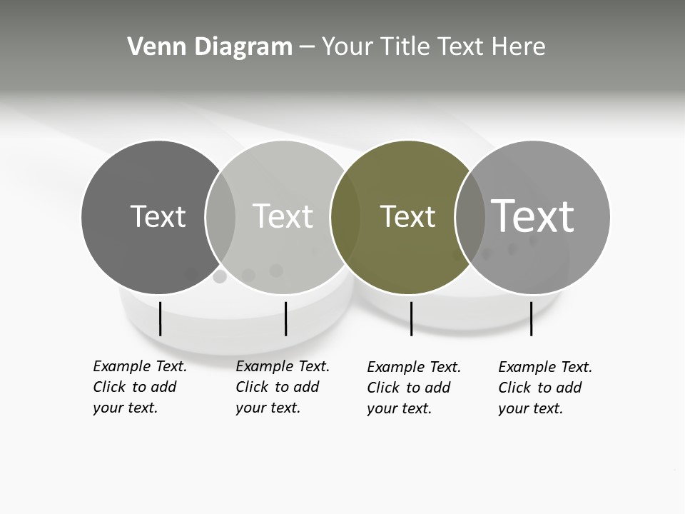 Audio White Earphone PowerPoint Template