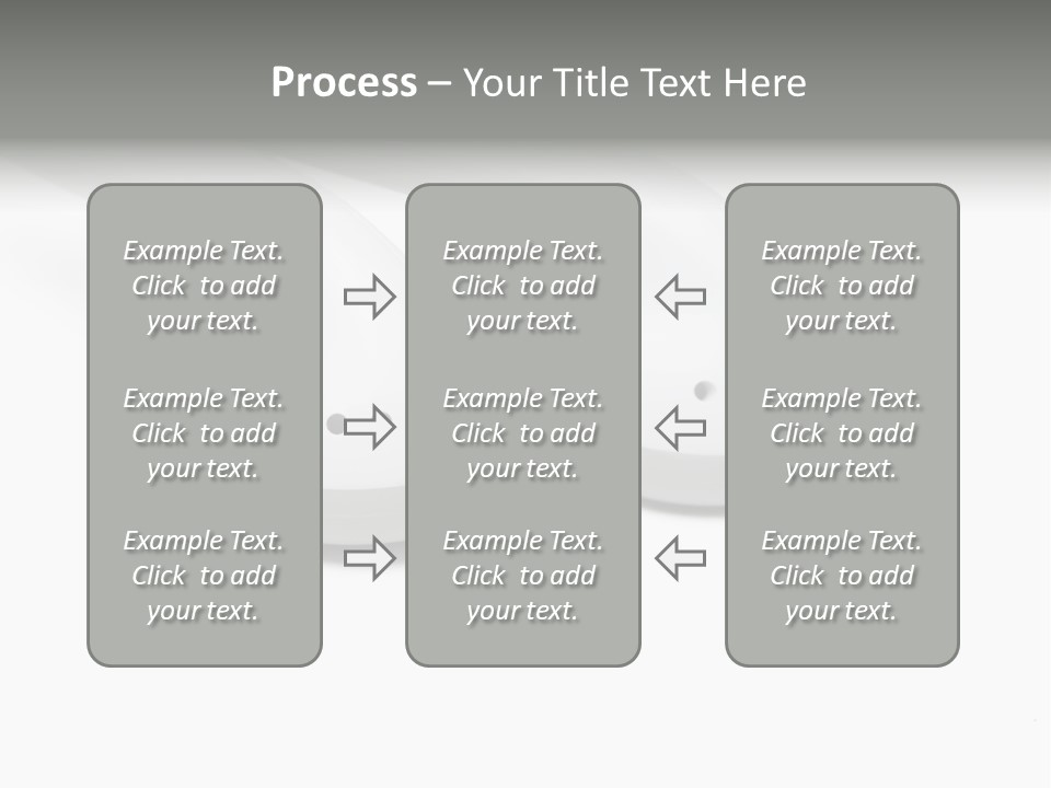Audio White Earphone PowerPoint Template