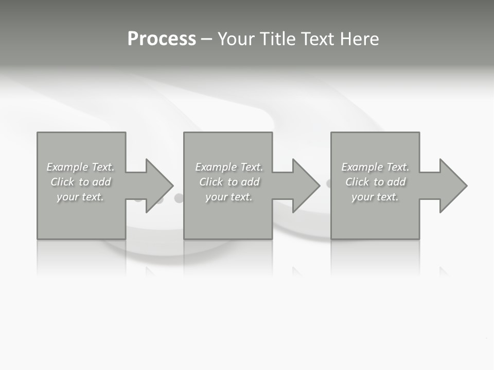 Audio White Earphone PowerPoint Template