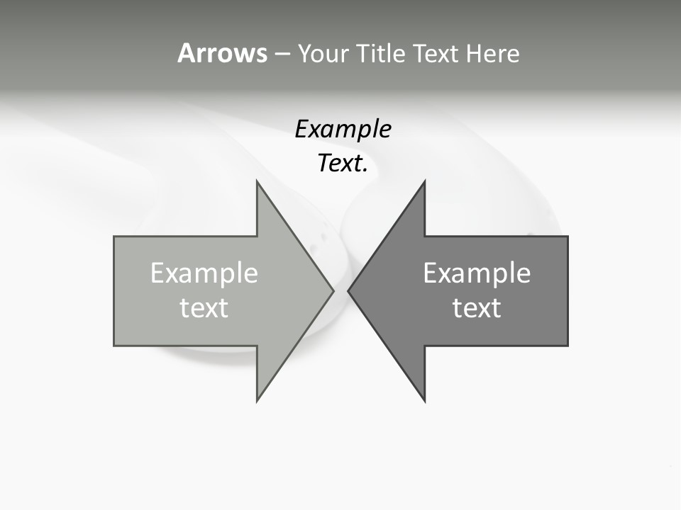 Audio White Earphone PowerPoint Template