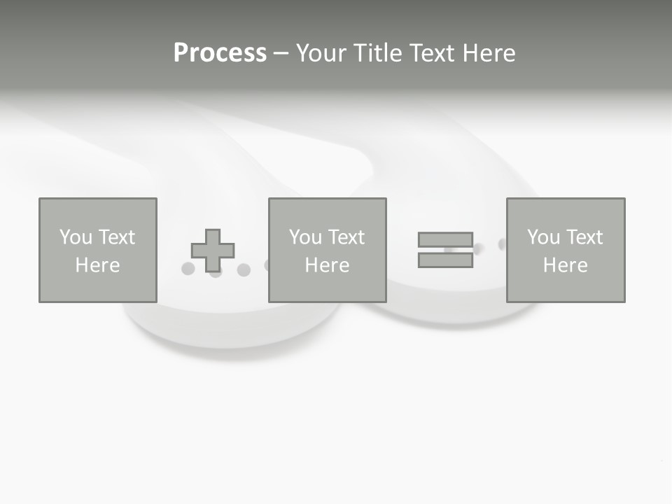 Audio White Earphone PowerPoint Template