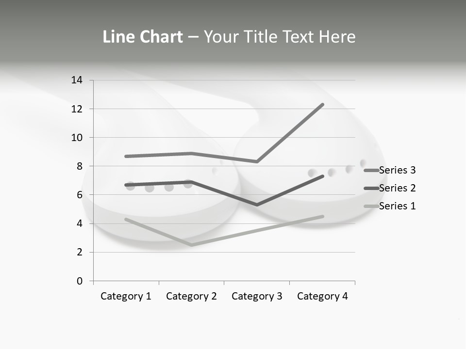 Audio White Earphone PowerPoint Template