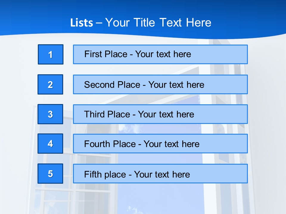 Boxing Trunks S Fit PowerPoint Template