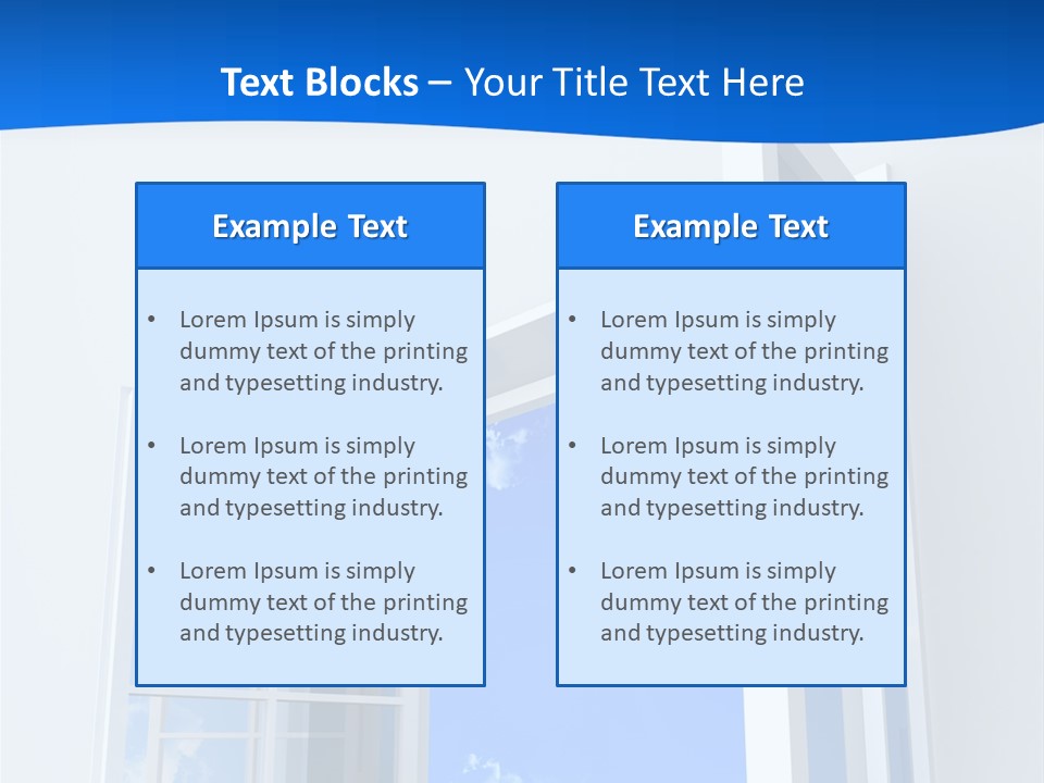 Boxing Trunks S Fit PowerPoint Template