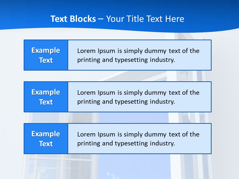 Boxing Trunks S Fit PowerPoint Template