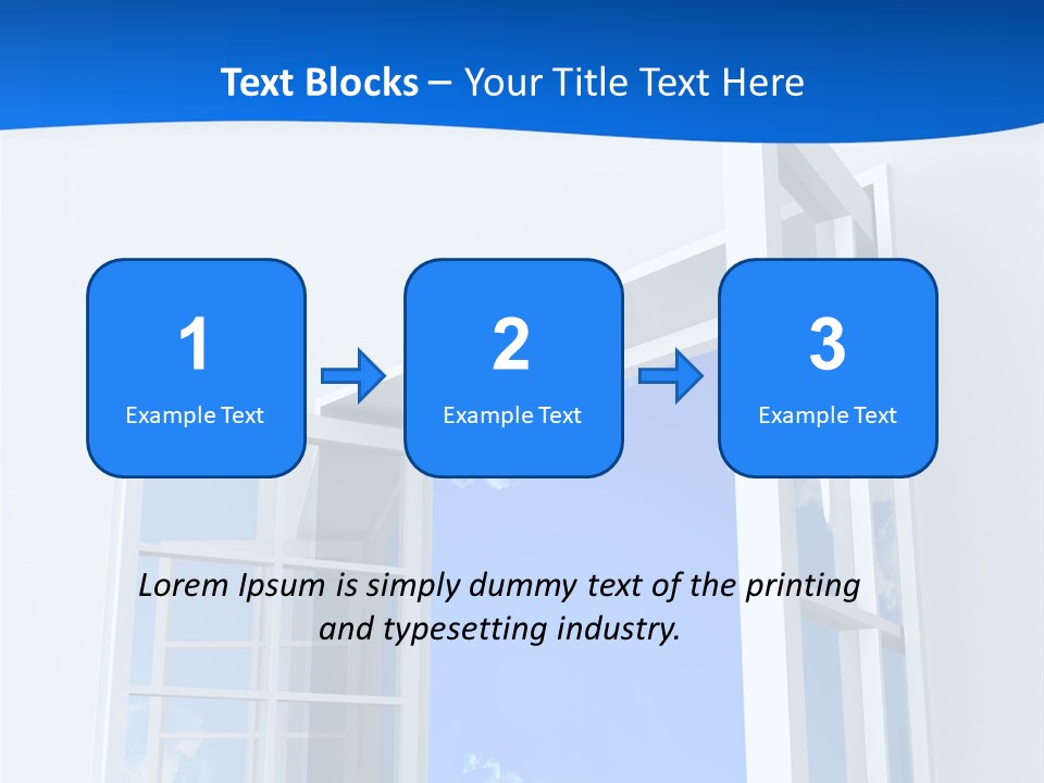 Boxing Trunks S Fit PowerPoint Template