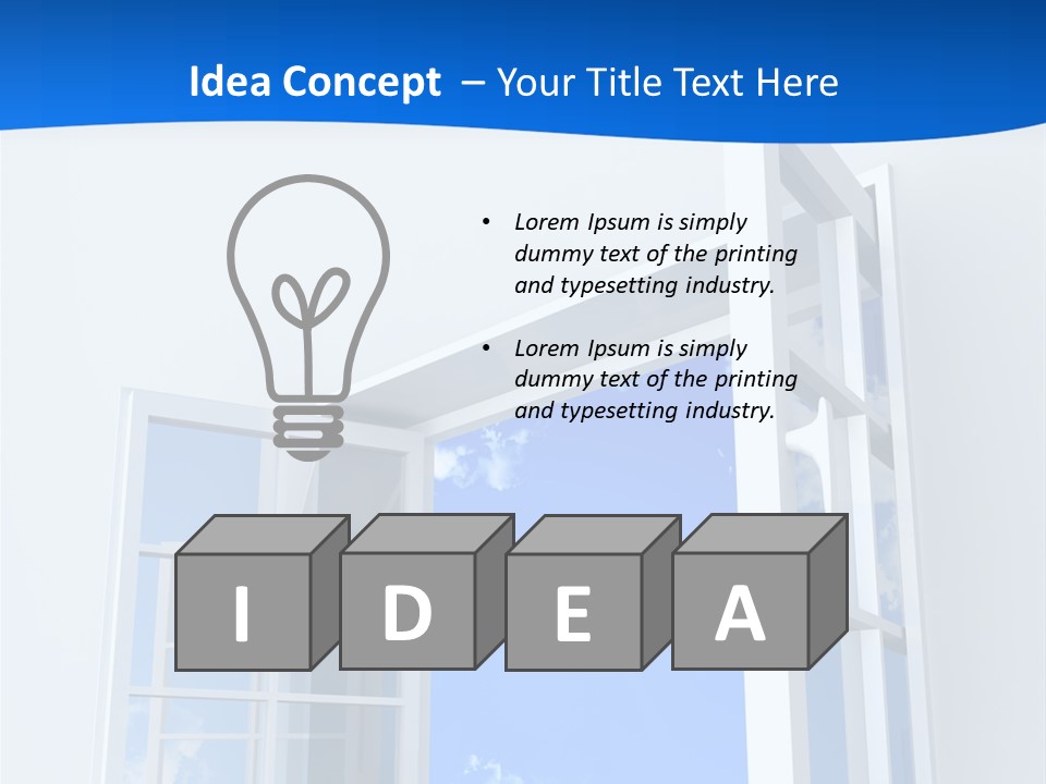 Boxing Trunks S Fit PowerPoint Template