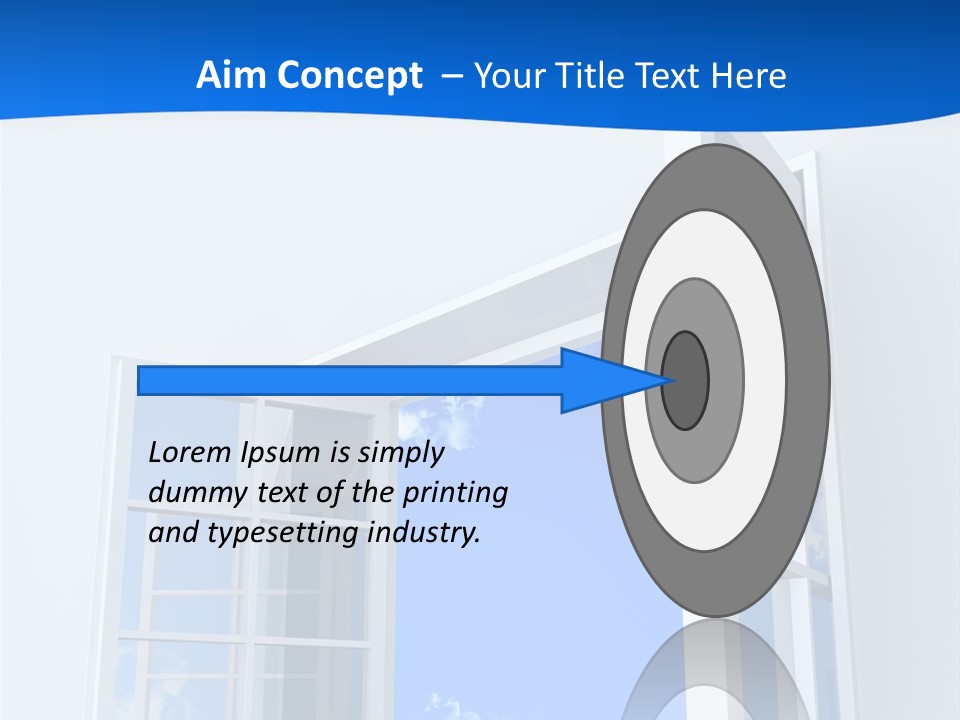 Boxing Trunks S Fit PowerPoint Template