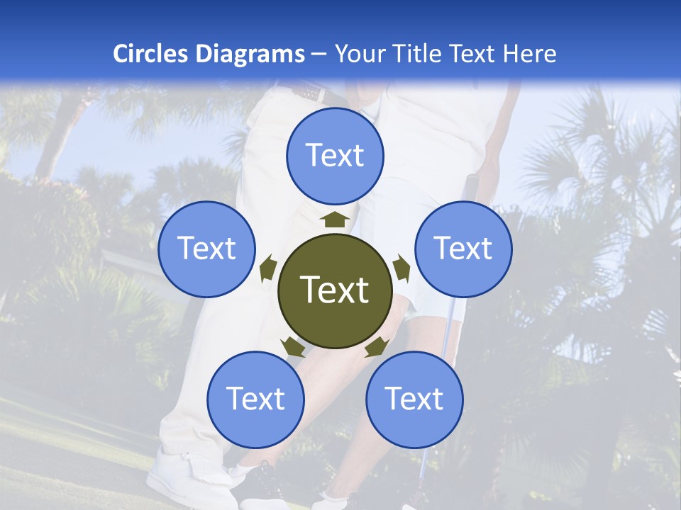 Helping Smiling Green PowerPoint Template