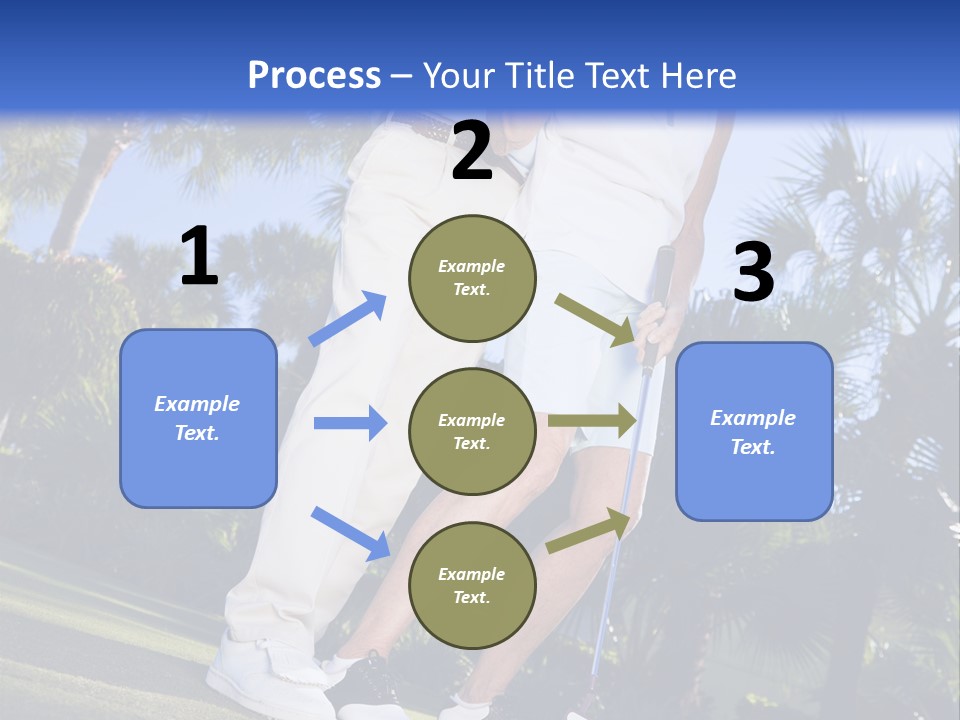 Helping Smiling Green PowerPoint Template