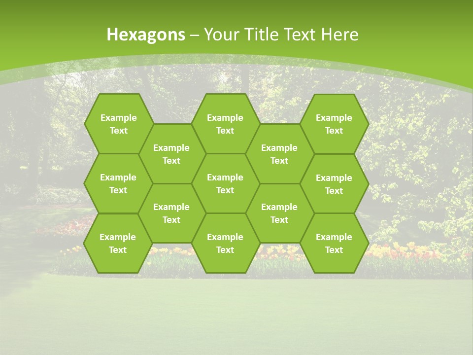 Woman Model Young PowerPoint Template