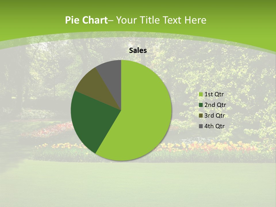 Woman Model Young PowerPoint Template