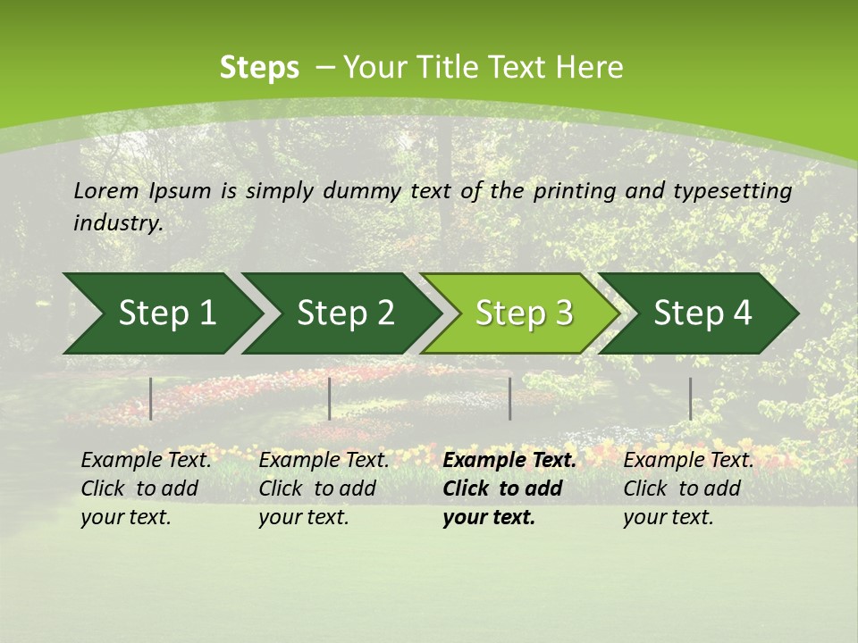 Woman Model Young PowerPoint Template