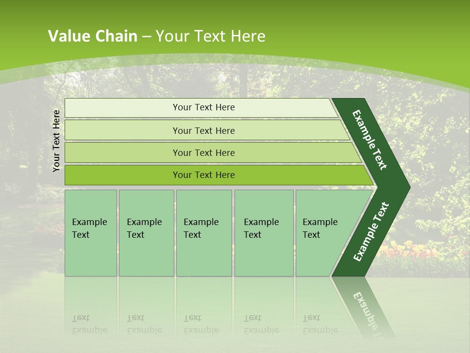 Woman Model Young PowerPoint Template