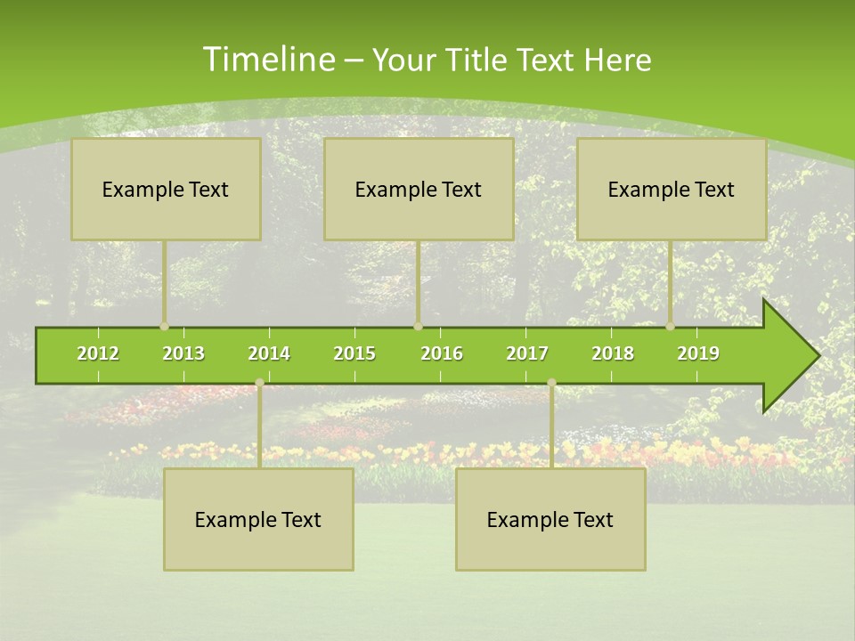 Woman Model Young PowerPoint Template