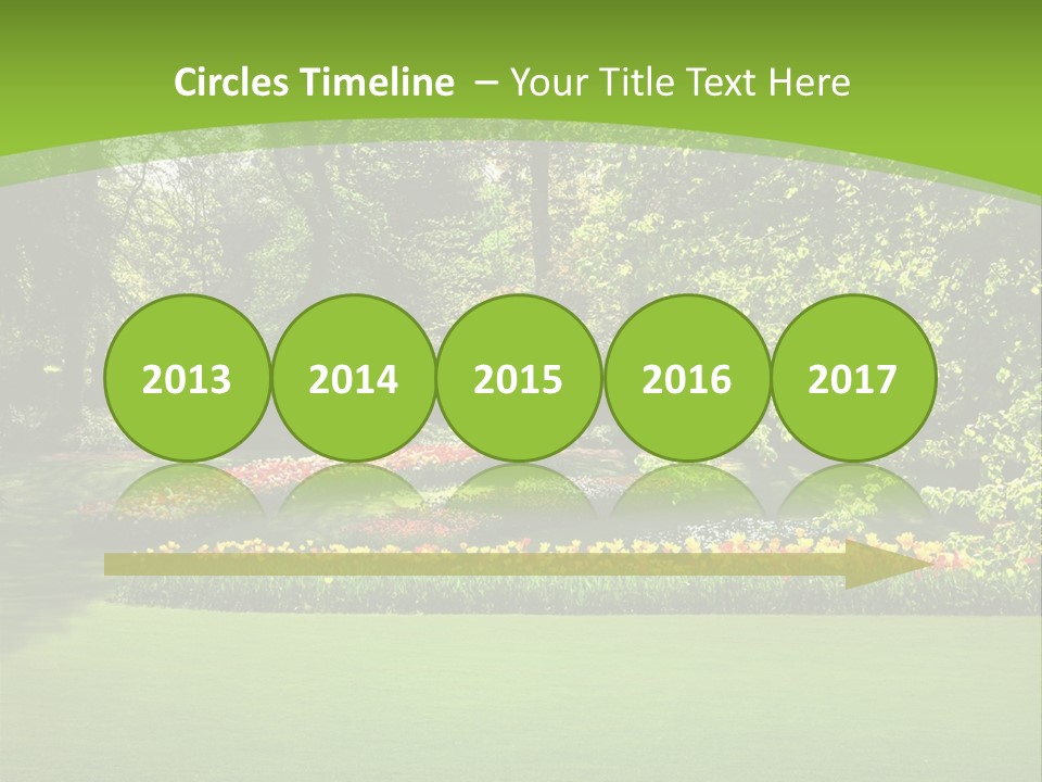 Woman Model Young PowerPoint Template