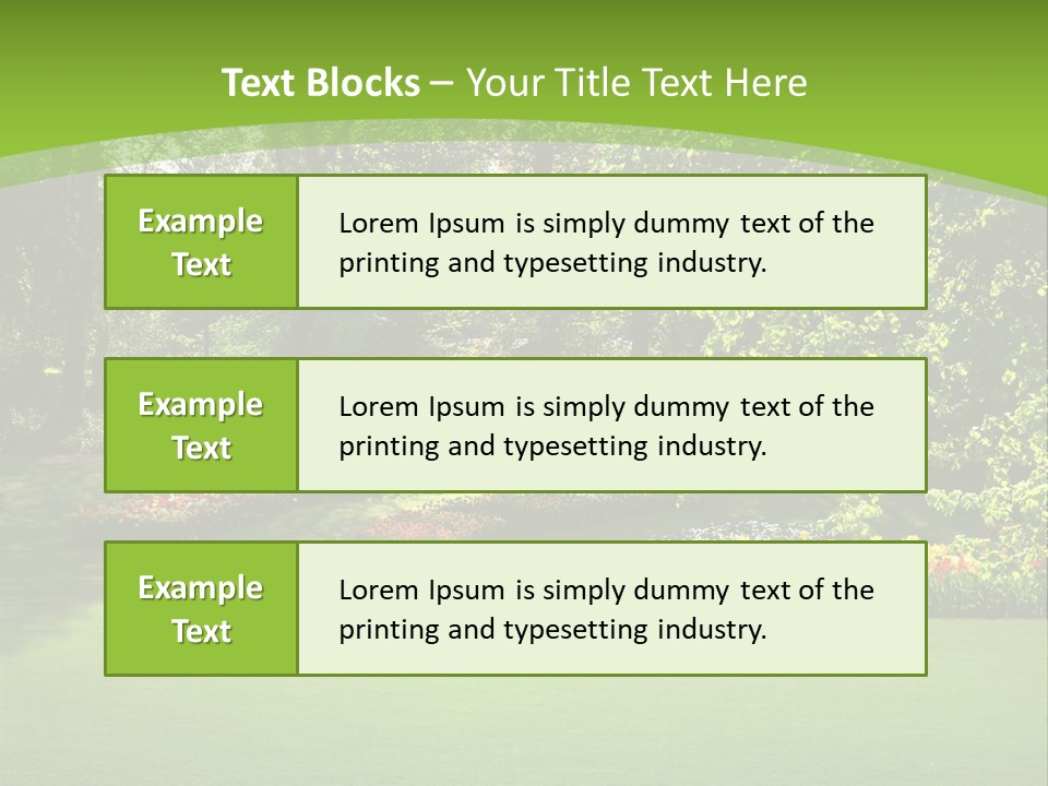 Woman Model Young PowerPoint Template