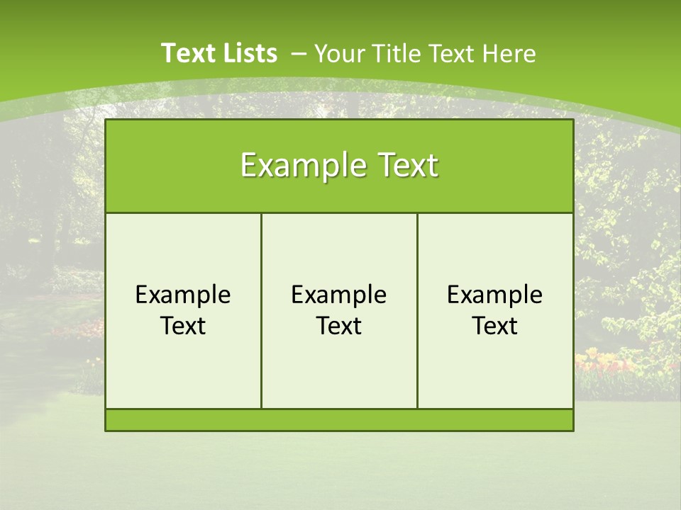 Woman Model Young PowerPoint Template