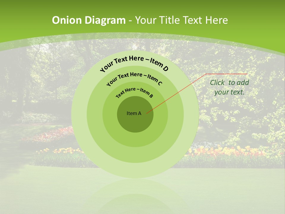 Woman Model Young PowerPoint Template