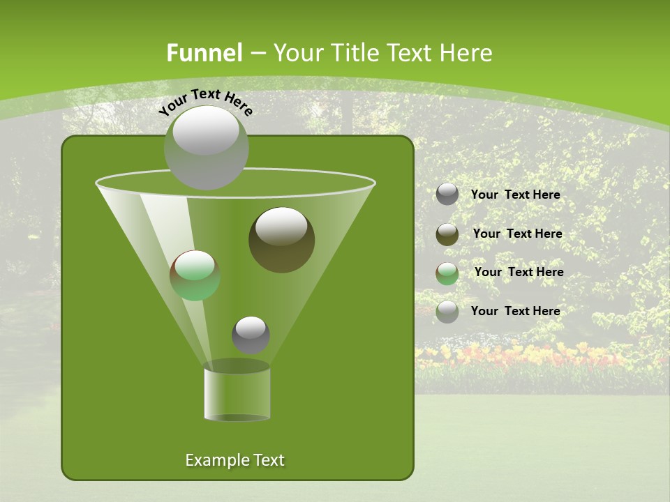 Woman Model Young PowerPoint Template